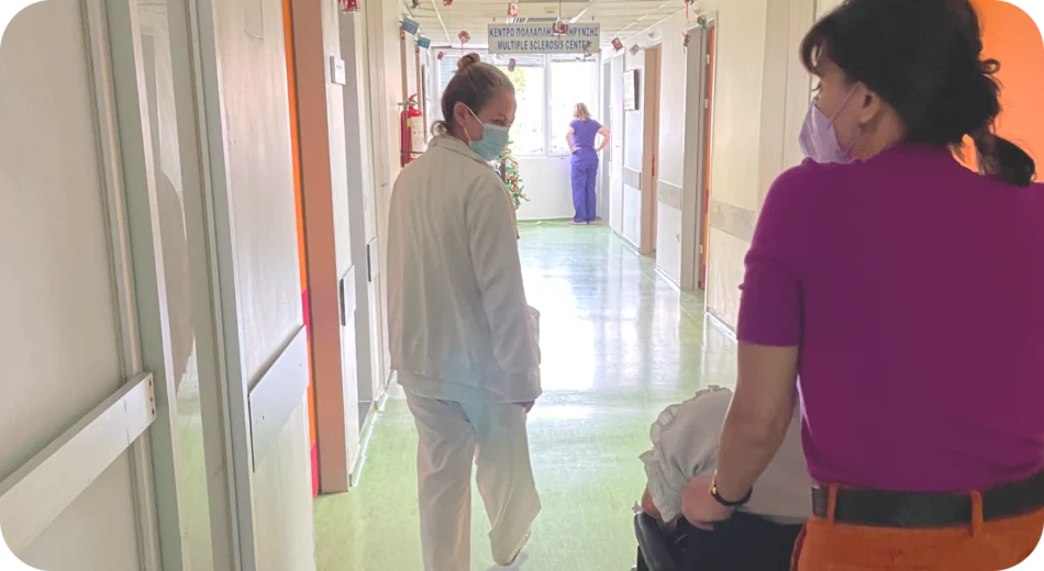 Designing a safe and scalable Home-Treatment Service for MS patients